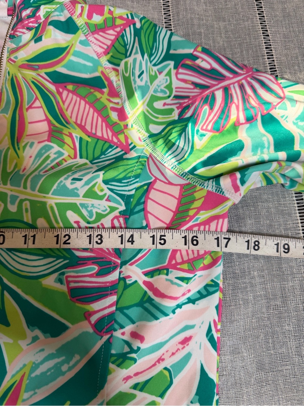 Sigrid Olsen Women’s S Full Zip Tropical Floral Golf Tennis Jacket Pockets - Picture 14 of 16
